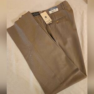 Men's Wool Dress Pants - Brown
